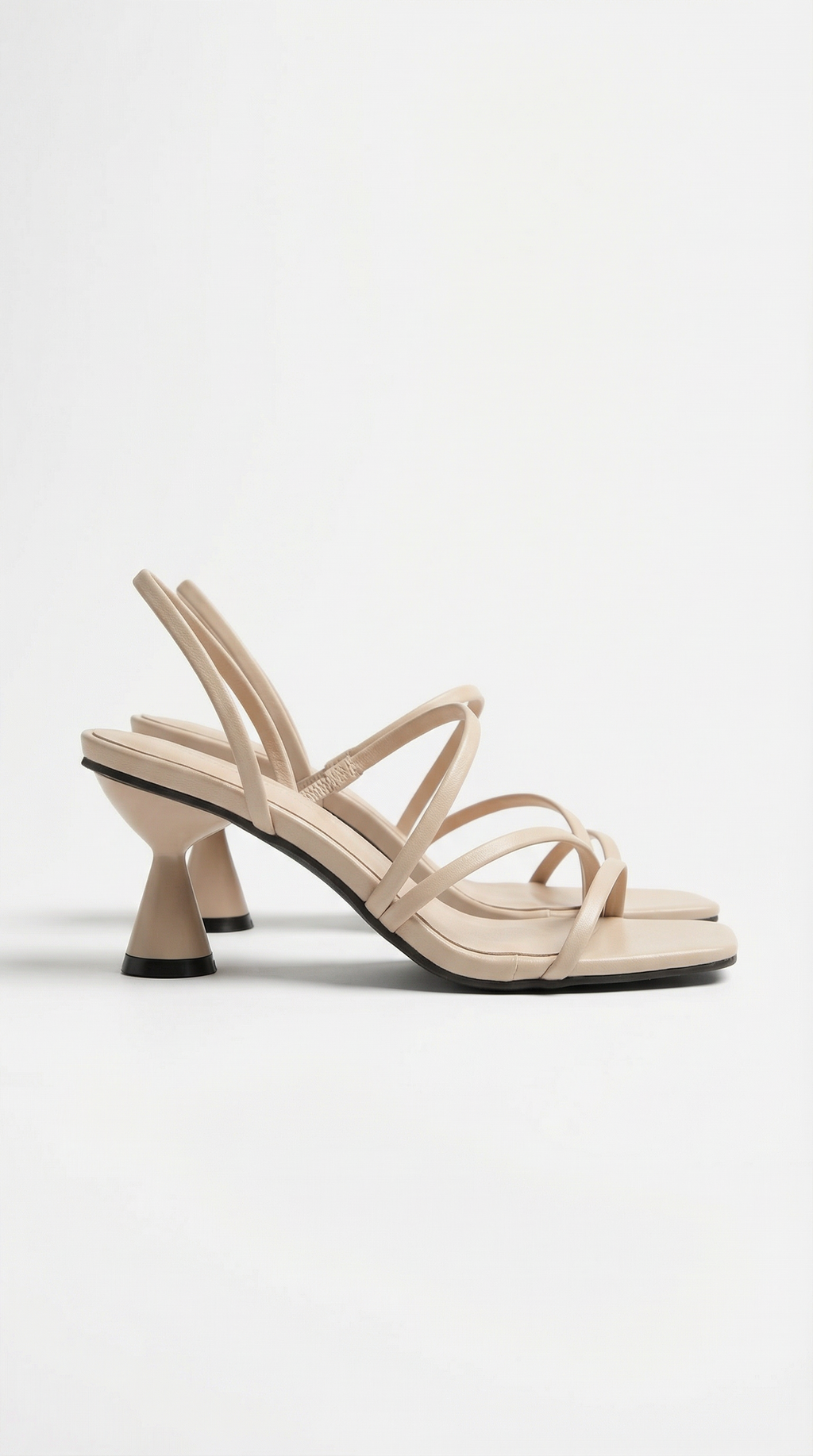 Rosa Mae | Strappy Heeled Sandals with Sculptural Block Heel | Chic Comfort for All-Day Wear 0