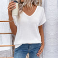 Sophia | Stylish Casual Short Sleeve Blouse 0