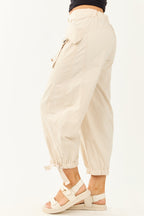 Stylish Joggers for Women with Cargo Pockets & Adjustable Hem 3