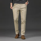 Tailored Pants Subtle Stretch Fabric With Mid Rise Waist 1