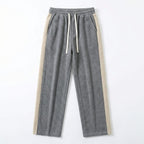 Waffle Knit Sweatpants with Adjustable Drawstring – Ultra-Soft 1