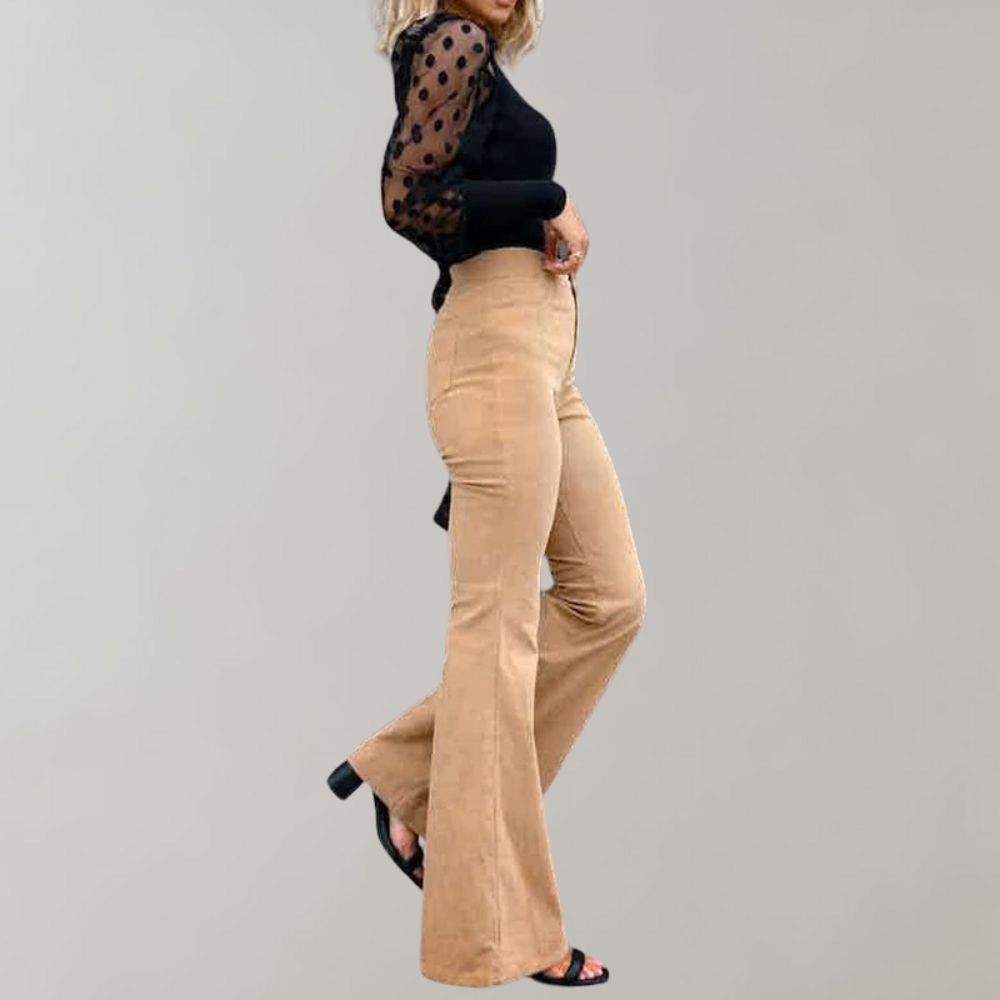 Wide Leg Black Jeans with High-Waist Design Vintage-Inspired 3