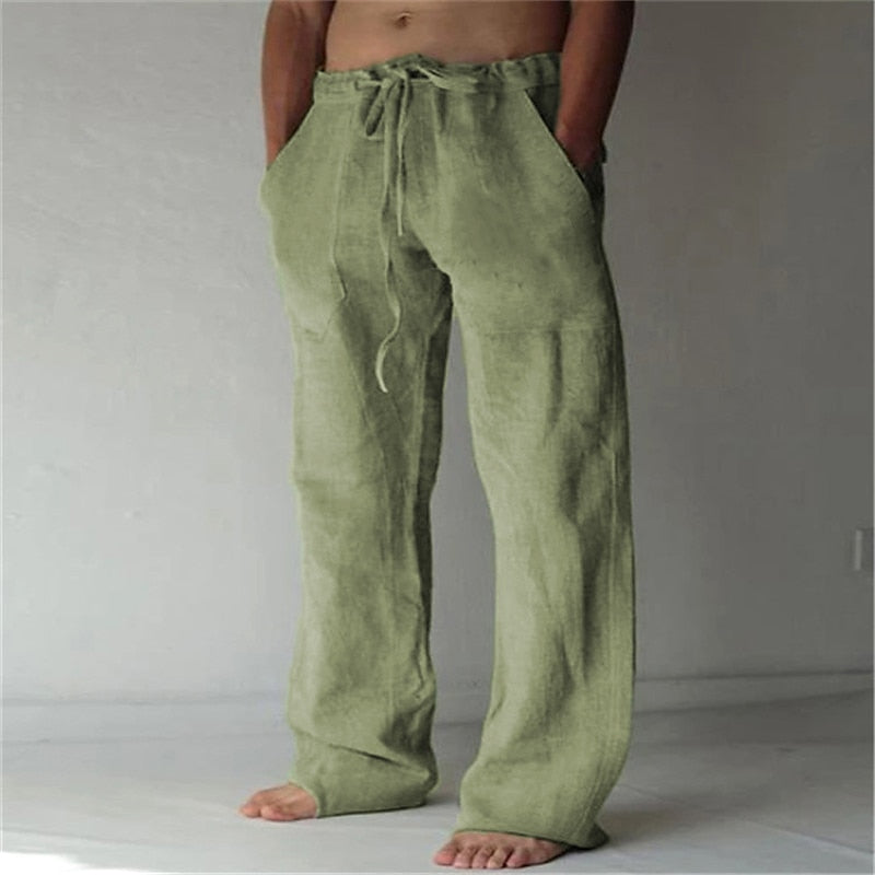Wide Leg Cargo Pants with Breathable Fabric 1