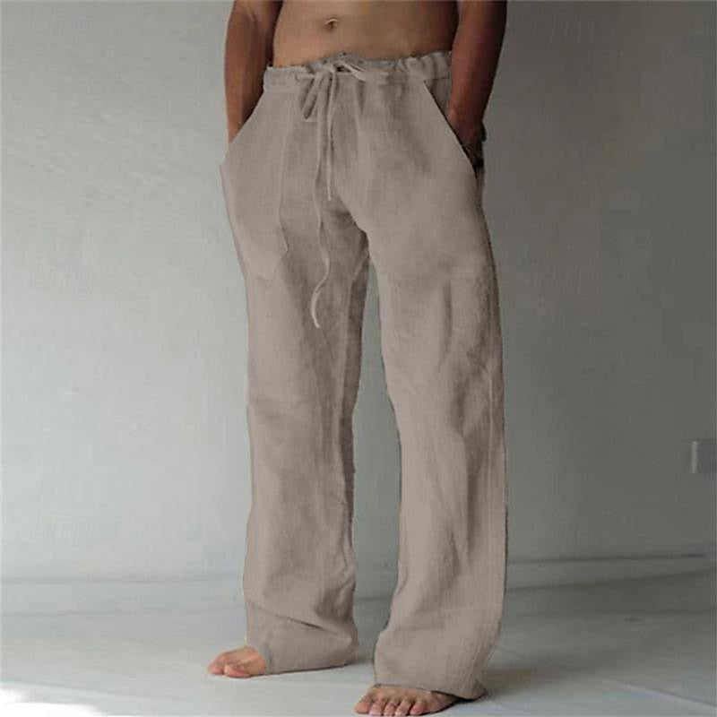 Wide Leg Cargo Pants with Breathable Fabric 4
