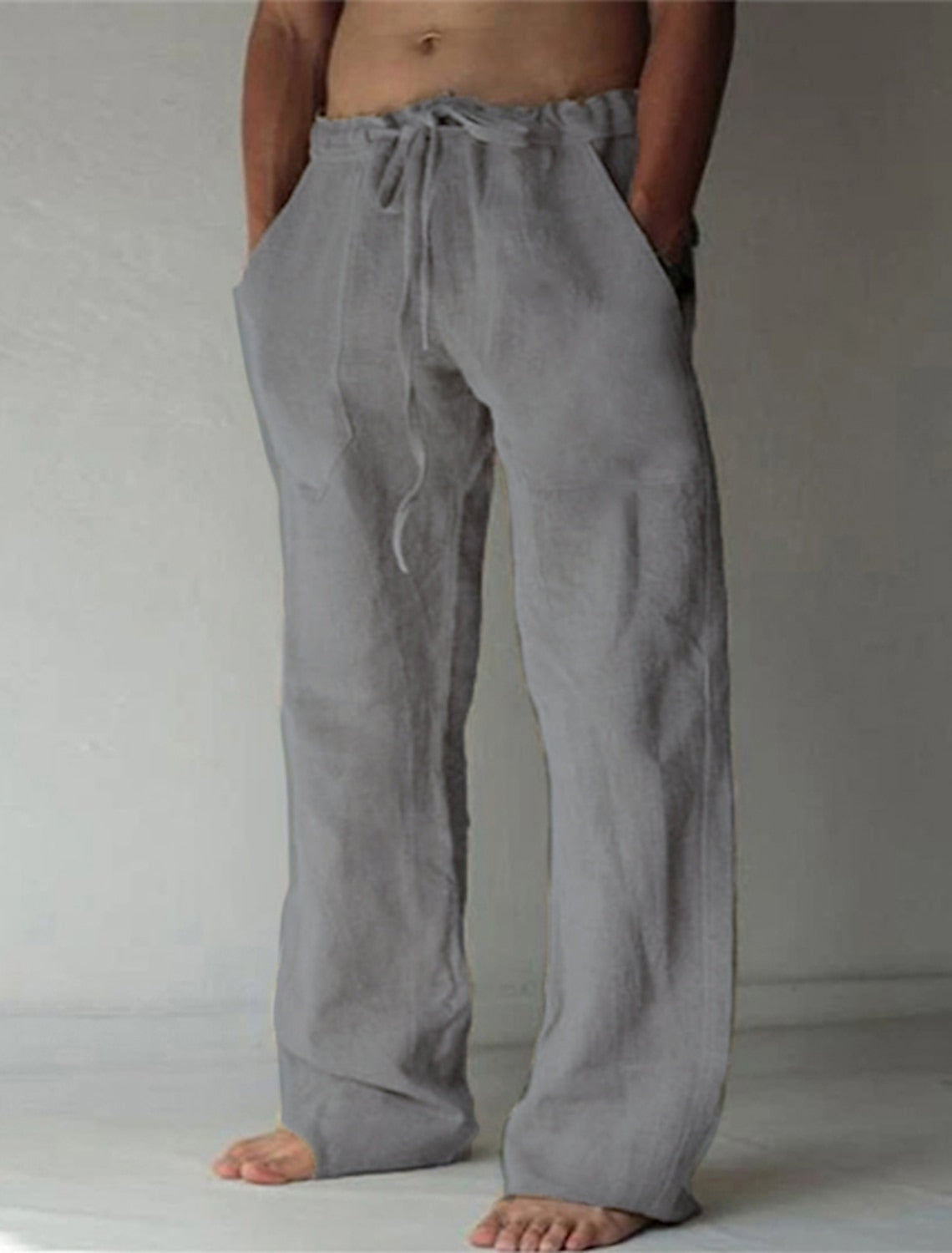 Wide Leg Cargo Pants with Breathable Fabric 7