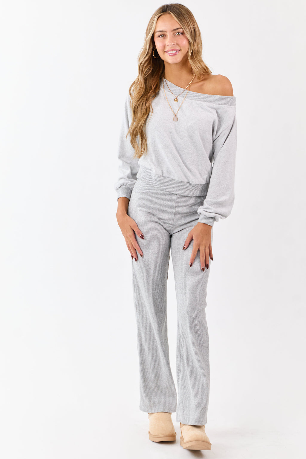 Wide Leg Pants Women with Elastic Waist – Flowy Comfort 0