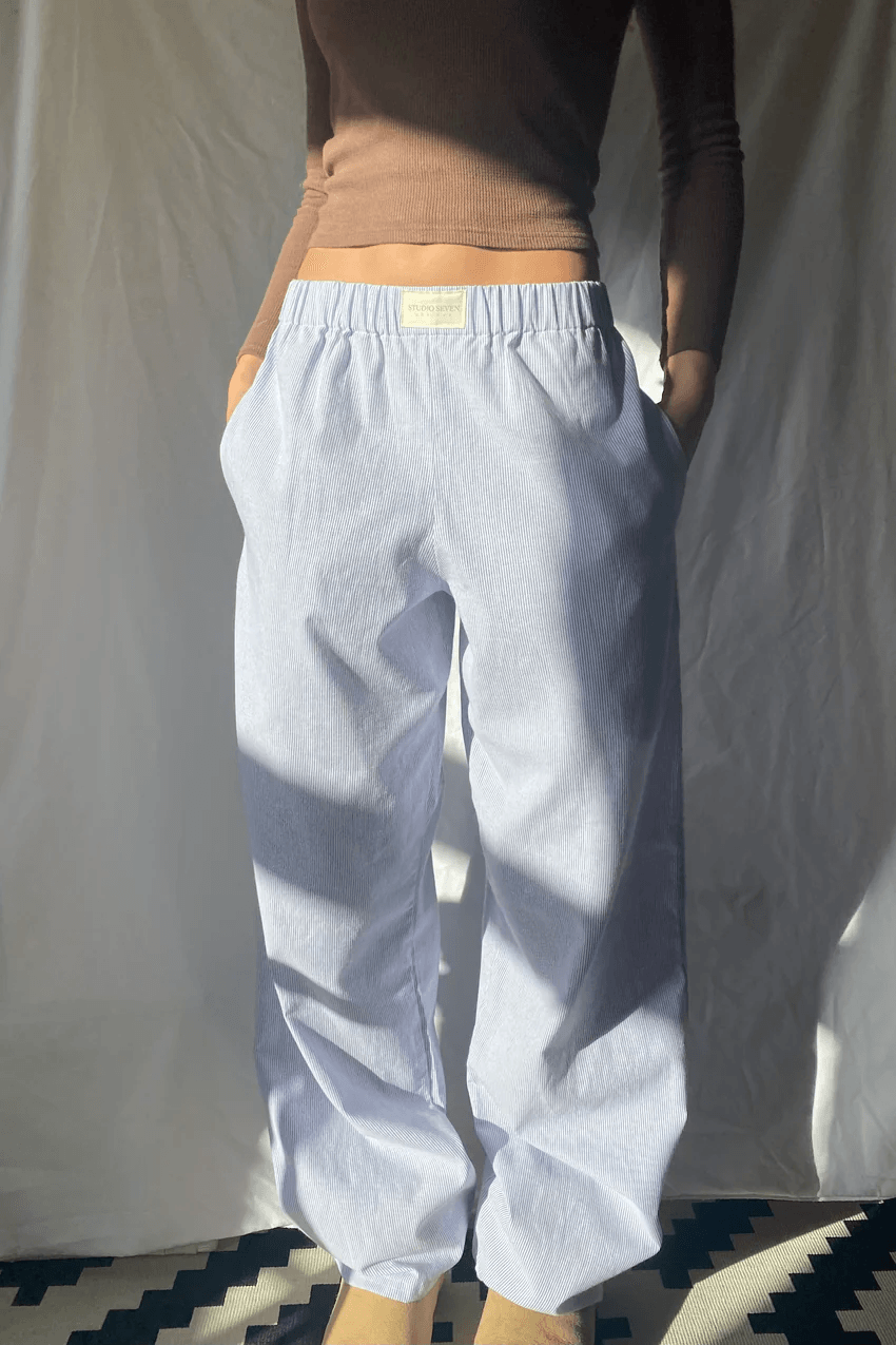 Women's Wide Leg Trousers with High-Waist and Pockets Comfortable 0
