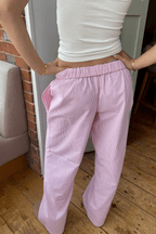Women's Wide Leg Trousers with High-Waist and Pockets Comfortable 1