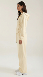 Yolanda Hoodie and Wide Leg Pants Set — Women’s 2 Piece Matching Loungewear Set Oversized Cozy Lounge Outfit 1