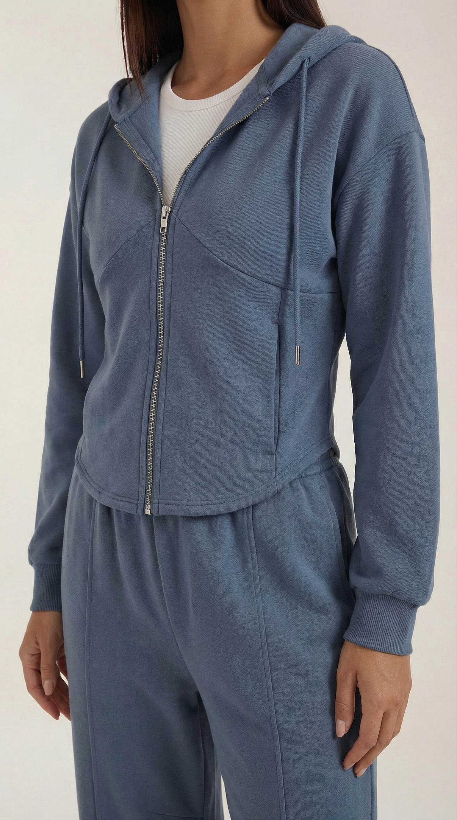 Yolanda Hoodie and Wide Leg Pants Set — Women’s 2 Piece Matching Loungewear Set Oversized Cozy Lounge Outfit 7