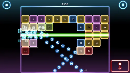 Gameplay screenshot 2 from Bricks Breaker Quest - Arcade game