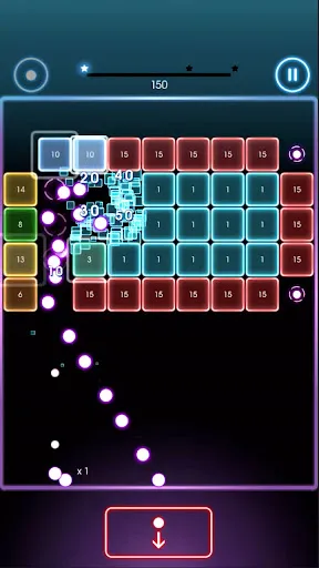 Gameplay screenshot 4 from Bricks Breaker Quest - Arcade game